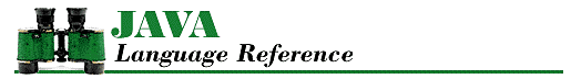 Java Language Reference