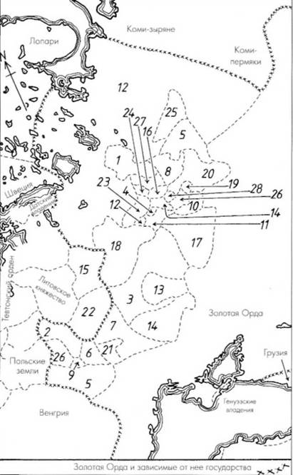 Русская армия 1250-1500 гг.