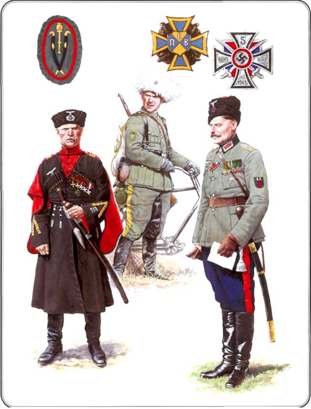 Восточные легионы и казачьи части в Вермахте